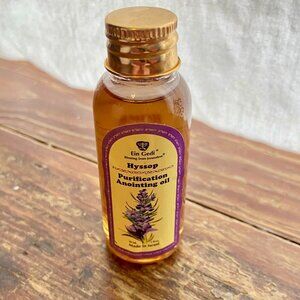 Blessed Anointing Oil Hyssop Ein Gedi Holy Land Jerusalem Israel 1 fl oz 30ml